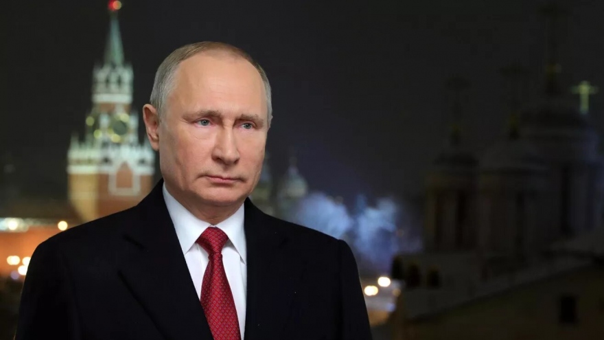 Tổng thống Putin chúc mừng người dân Nga nhân dịp năm mới 2023